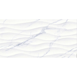 Плитка настенная  Тянь-Шань Керамик 60x30 Белый Рельеф TP3601SWAY глянцевая
